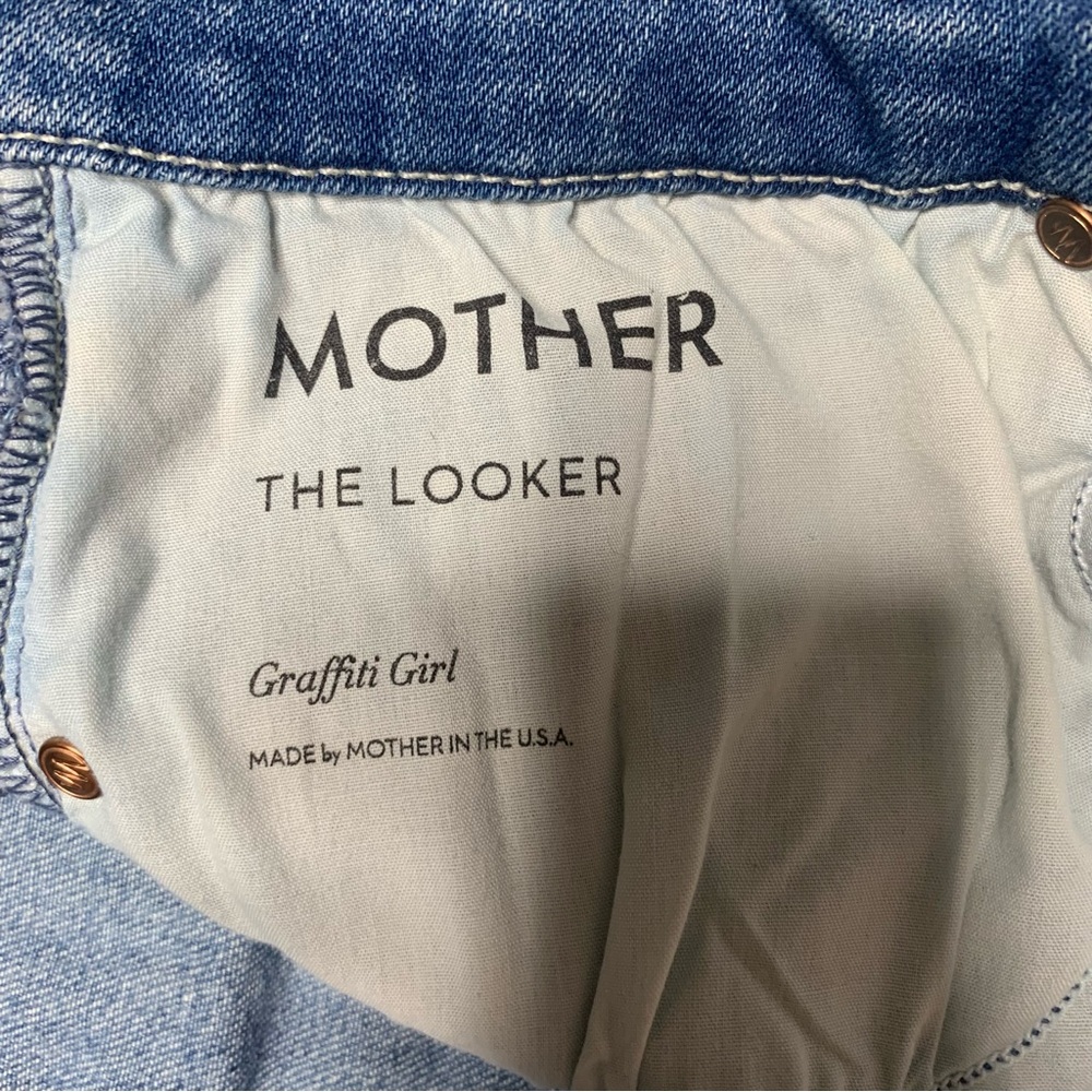 MOTHER Women's Skinny Jeans - Blue - Picture 8 of 11